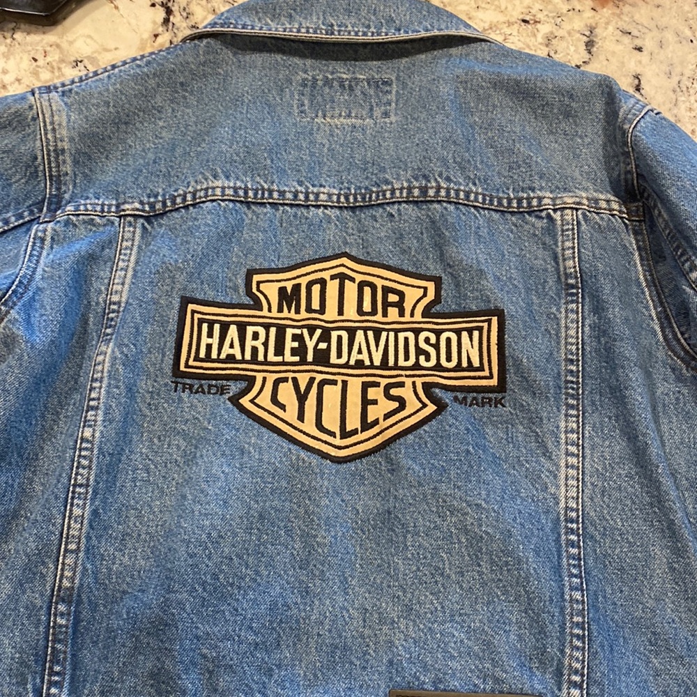 Women’s denim Harley Davidson jacket